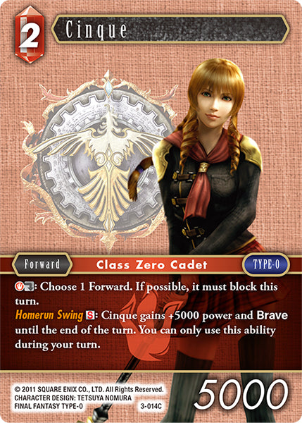 Cinque - 3-014C - Opus III - Card Cavern