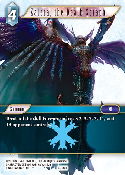 Zalera, the Death Seraph - 3-037H - Opus III - Foil - Card Cavern