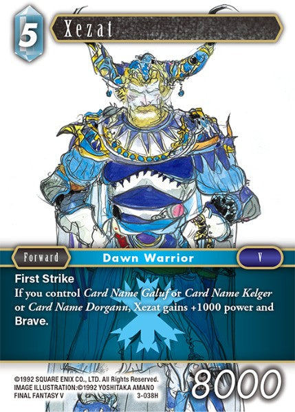 Xezat - 3-038H - Opus III - Card Cavern
