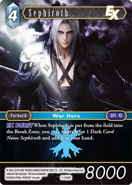 Sephiroth - 3-039R - Opus III - Foil - Card Cavern