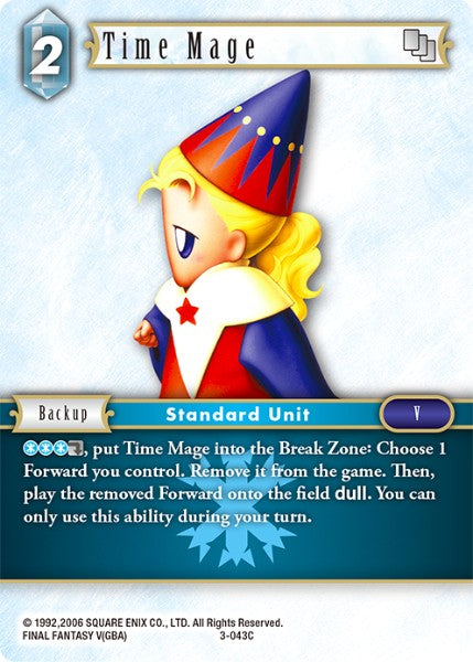 Time Mage - 3-043C - Opus III - Card Cavern