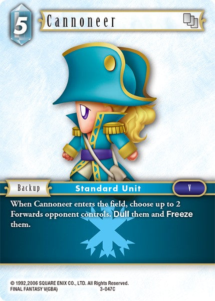 Cannoneer - 3-047C - Opus III - Foil - Card Cavern