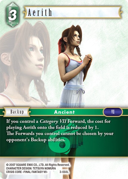Aerith - 3-050L - Opus III - Foil - Card Cavern