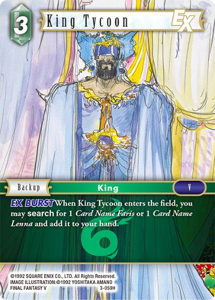 King Tycoon - 3-059H - Opus III - Foil - Card Cavern