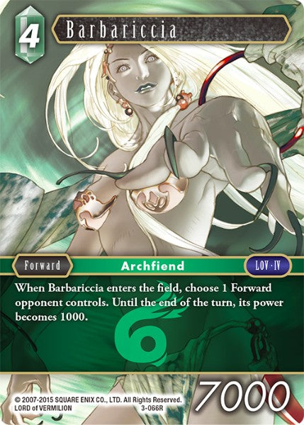 Barbariccia - 3-066R - Opus III - Foil - Card Cavern