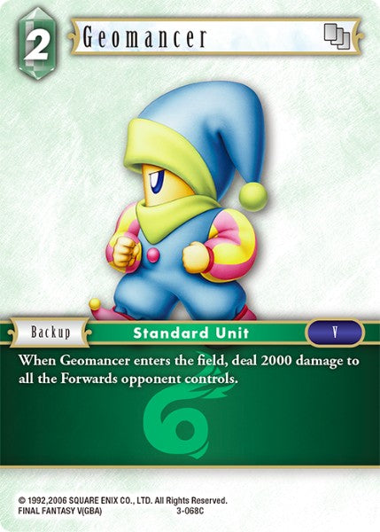 Geomancer - 3-068C - Opus III - Card Cavern