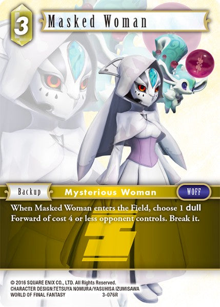 Masked Woman - 3-076R - Opus III - Card Cavern