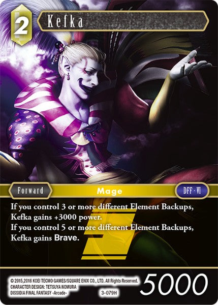 Kefka - 3-079H - Opus III - Foil - Card Cavern