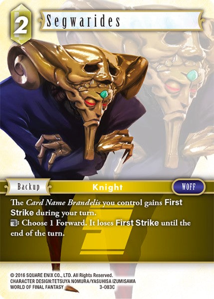 Segwarides - 3-083C - Opus III - Foil - Card Cavern