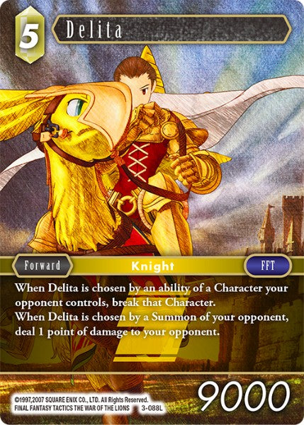 Delita - 3-088L - Opus III - Foil - Card Cavern