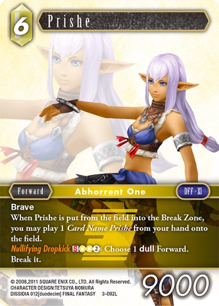 Prishe - 3-092L - Opus III - Foil - Card Cavern