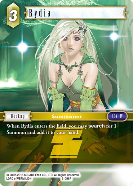Rydia - 3-096R - Opus III - Card Cavern