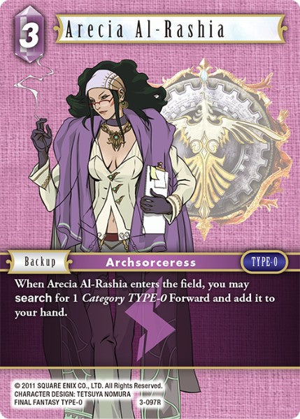 Arecia Al-Rashia - 3-097R - Opus III - Card Cavern