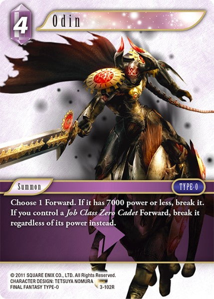 Odin - 3-102R - Opus III - Card Cavern