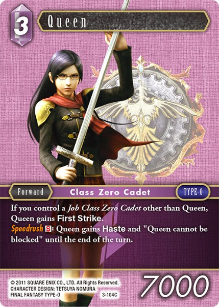 Queen - 3-104C - Opus III - Card Cavern