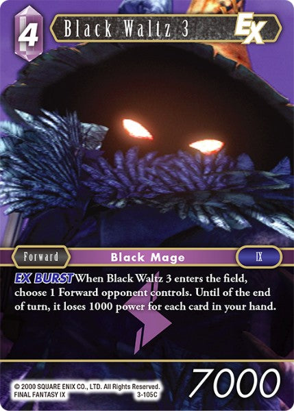 Black Waltz 3 - 3-105C - Opus III - Card Cavern