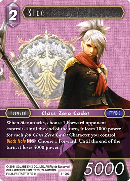 Sice - 3-109C - Opus III - Card Cavern
