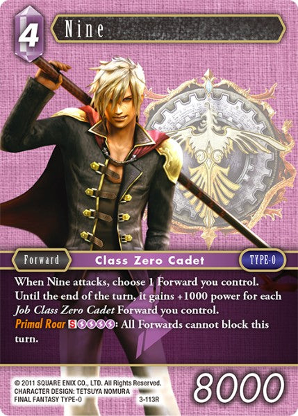 Nine - 3-113R - Opus III - Card Cavern
