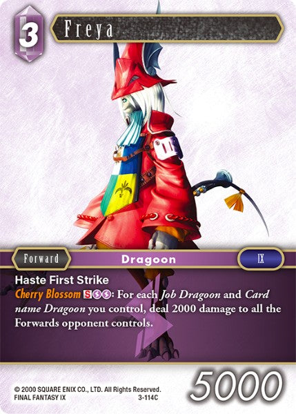 Freya - 3-114C - Opus III - Card Cavern