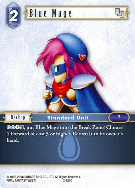 Blue Mage - 3-121C - Opus III - Card Cavern