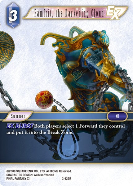 Famfrit, the Darkening Cloud - 3-123R - Opus III - Card Cavern
