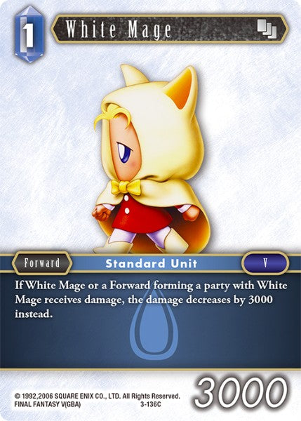 White Mage - 3-136C - Opus III - Card Cavern