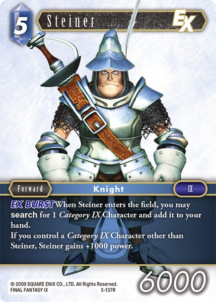 Steiner - 3-137R - Opus III - Card Cavern