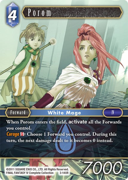 Porom - 3-140R - Opus III - Foil - Card Cavern