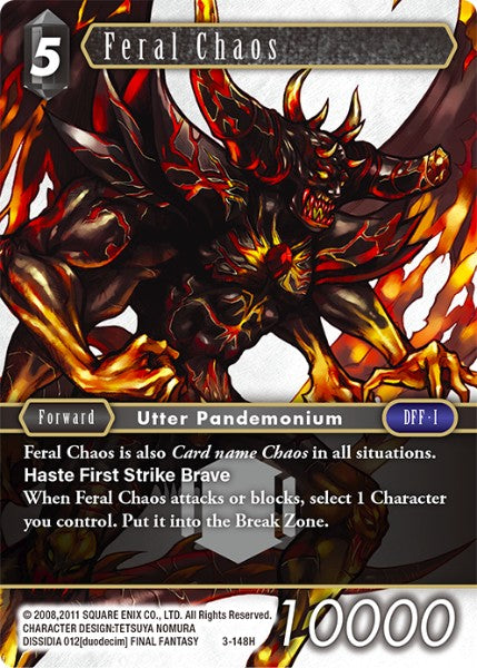 Feral Chaos - 3-148H - Opus III - Card Cavern