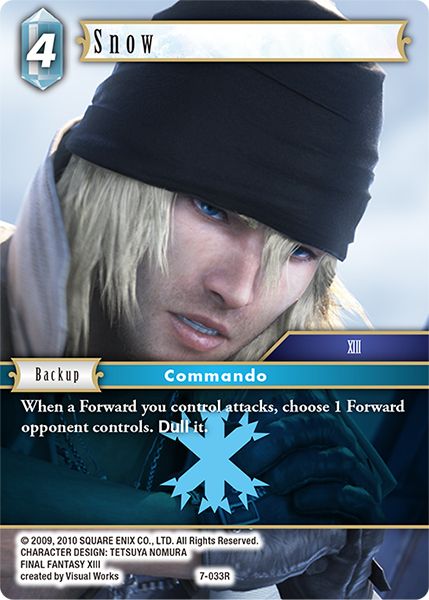 Snow - 7-033R - Opus VII - Card Cavern