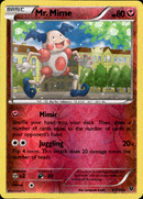 Mr. Mime - 67/124 - Fates Collide - Reverse Holo - Card Cavern