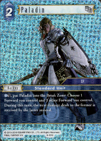 Paladin - 8-121C - Opus VIII - Foil - Card Cavern