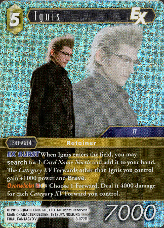 Ignis - 8-072R - Opus VIII - Foil - Card Cavern