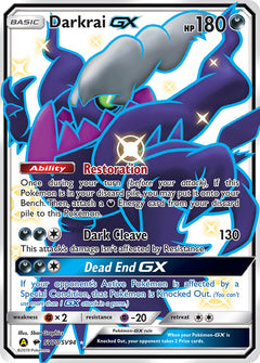 Darkrai GX - SV70/SV94 - Hidden Fates - Holo - Card Cavern
