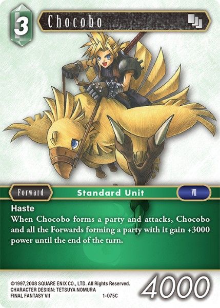 Chocobo - 1-075C - Opus I - Card Cavern