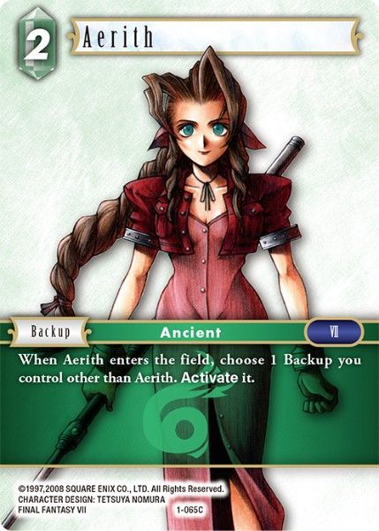 Aerith - 1-065C - Opus I - Foil - Card Cavern