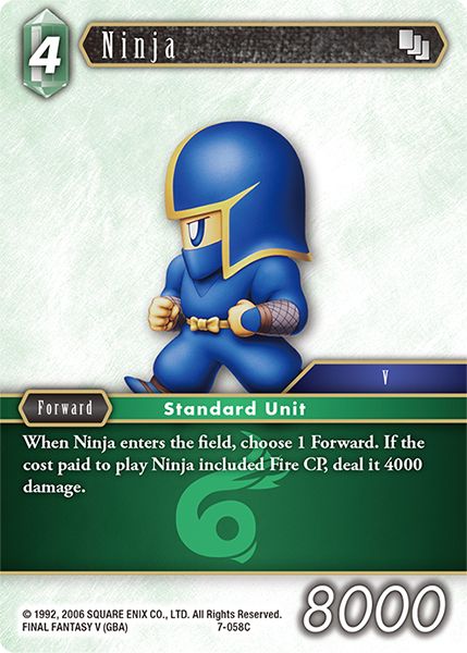 Ninja - 7-058C - Opus VII - Card Cavern
