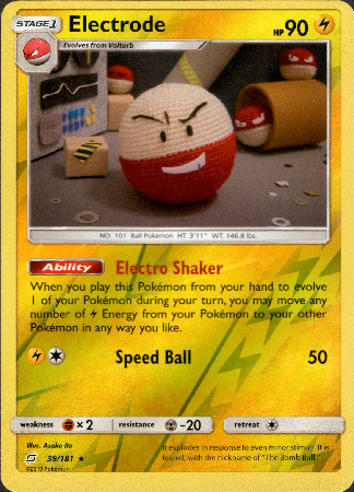 Electrode - 39/181 - Team Up - Reverse Holo - Card Cavern