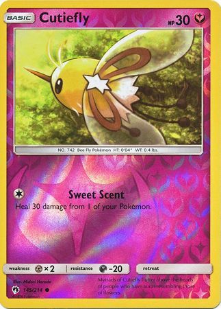 Cutiefly - 145/214 - Lost Thunder - Reverse Holo - Card Cavern