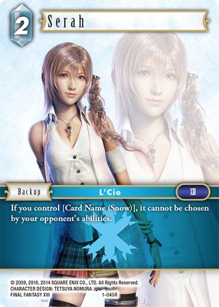Serah - 1-045R - Opus I - Card Cavern