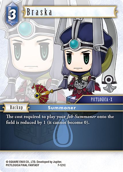 Braska - 7-121C - Opus VII - Card Cavern