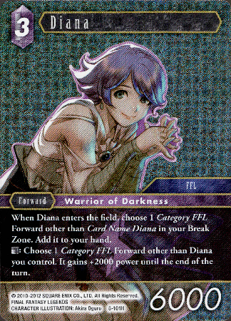 Diana - 8-101H - Opus VIII - Foil - Card Cavern