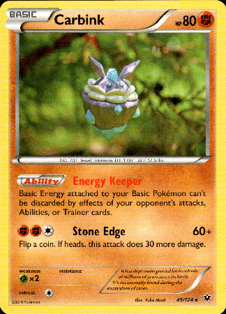 Carbink - 49/124 - Fates Collide - Card Cavern