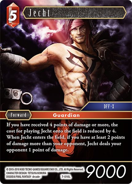 Jecht - 7-010L - Opus VII - Foil - Card Cavern