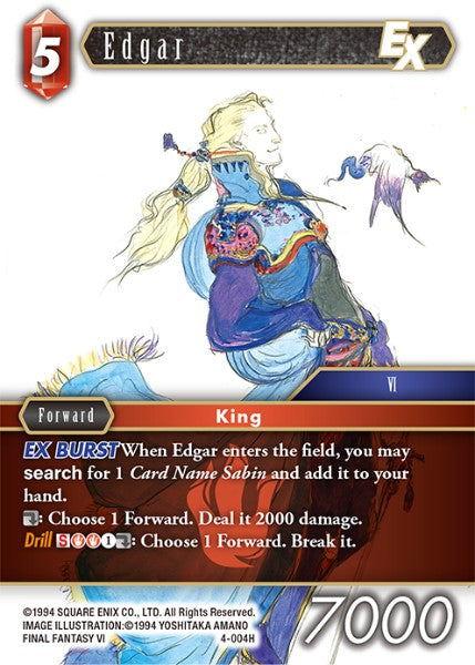 Edgar - 4-004H - Opus IV - Card Cavern