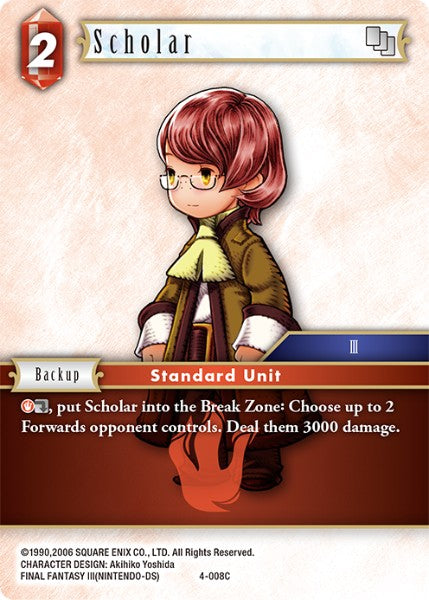 Scholar - 4-008C - Opus IV - Card Cavern