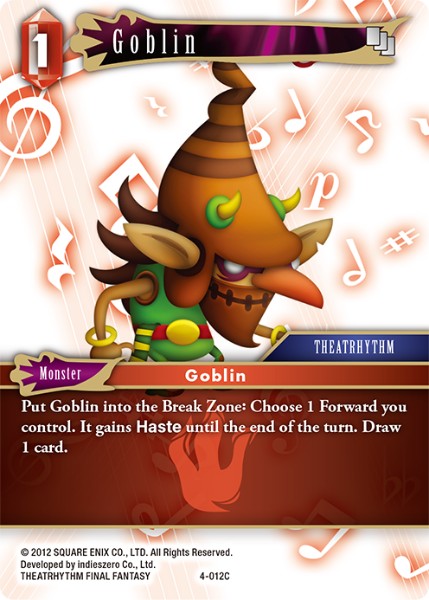 Goblin - 4-012C - Opus IV - Card Cavern