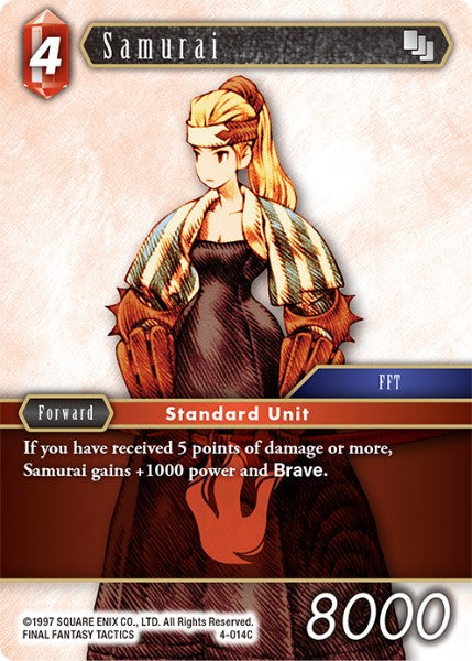 Samurai - 4-014C - Opus IV - Card Cavern