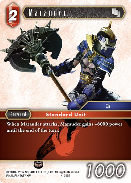 Marauder - 4-017R - Opus IV - Foil - Card Cavern