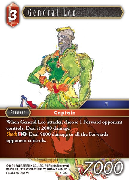 General Leo - 4-023H - Opus IV - Foil - Card Cavern